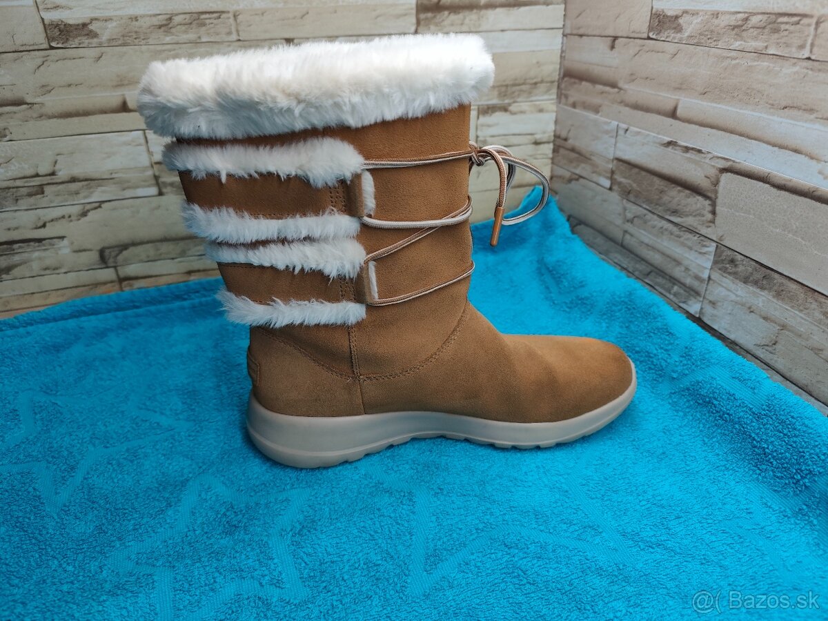 Skechers 38 - dámska kožená zimná obuv - 5