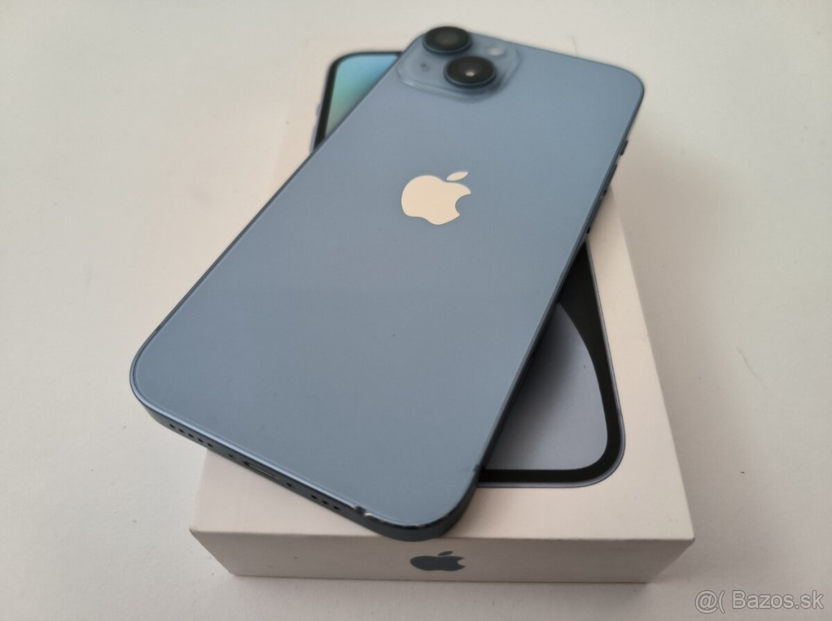 apple iphone 14 128gb Blue / Batéria 100% - 5
