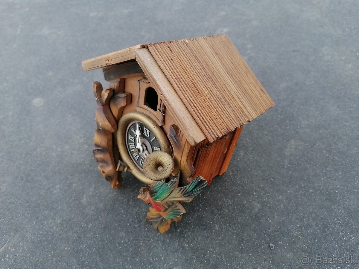 Predám starožitné nemecké kukučkové hodiny - 5
