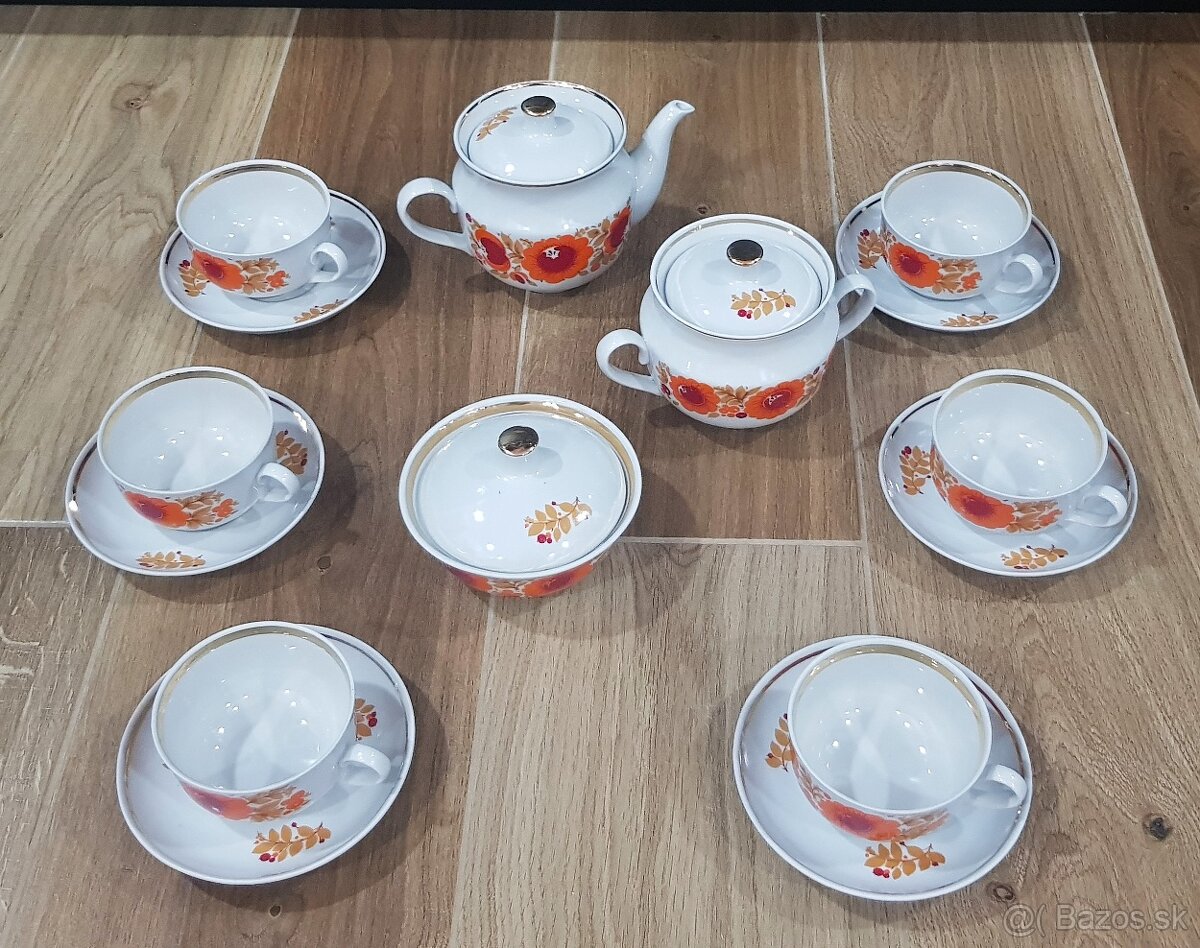 Čajová súprava - socialisticka - 5