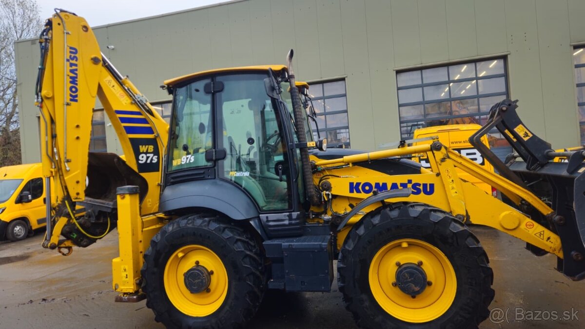 Komatsu 97S / 2020 joystic traktor bager - 5