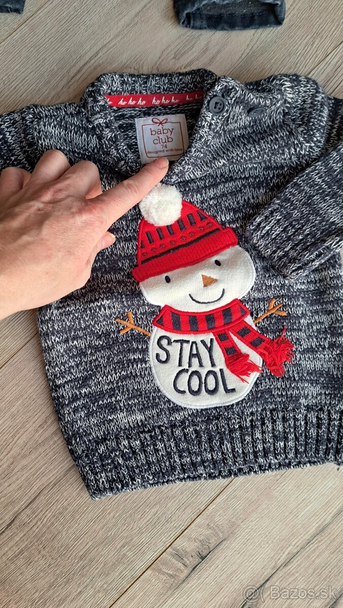 Vianočný balík chlapec vel.74 C&A - 5