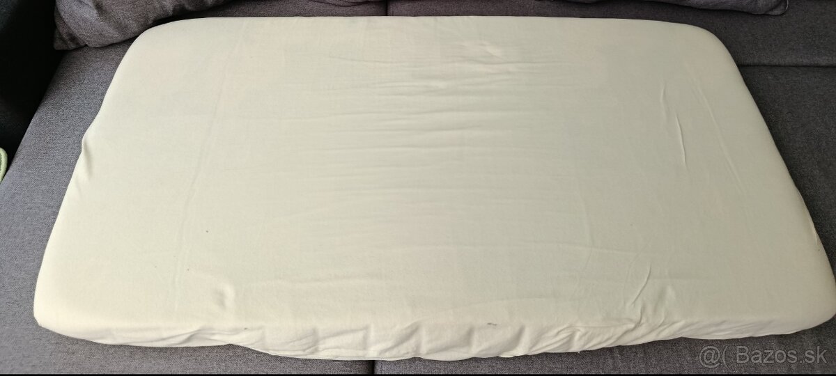 Detská drevená masívna postieľka - 5