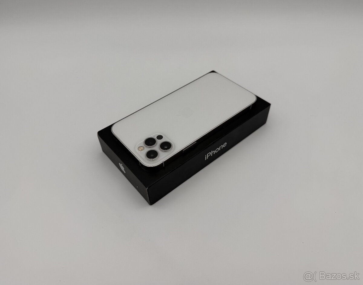 iPhone 12 Pro 128GB Silver (99% Batéria) + ZÁRUKA - 5