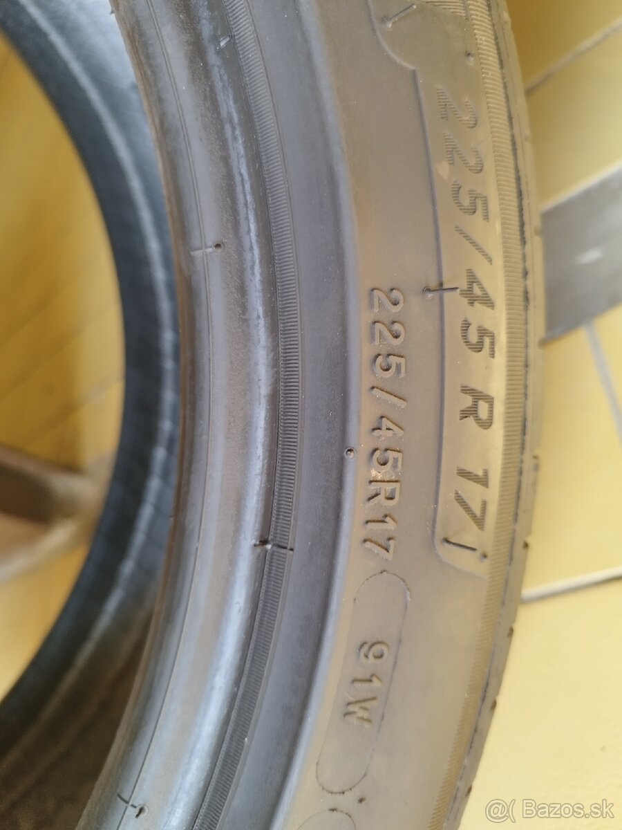 letne pneumatiky 225/45 r17 MICHELIN - 5