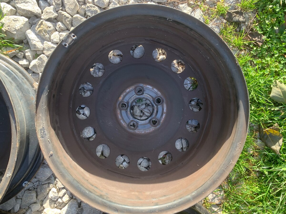 Plechové disky 16”, 5x100, 6,5Jx16H2 ET42 - 5