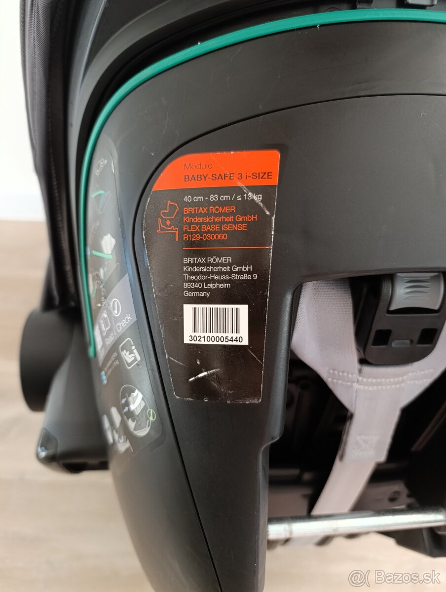 BRITAX RÖMER Baby-Safe 3 i-Size vajíčko - 5