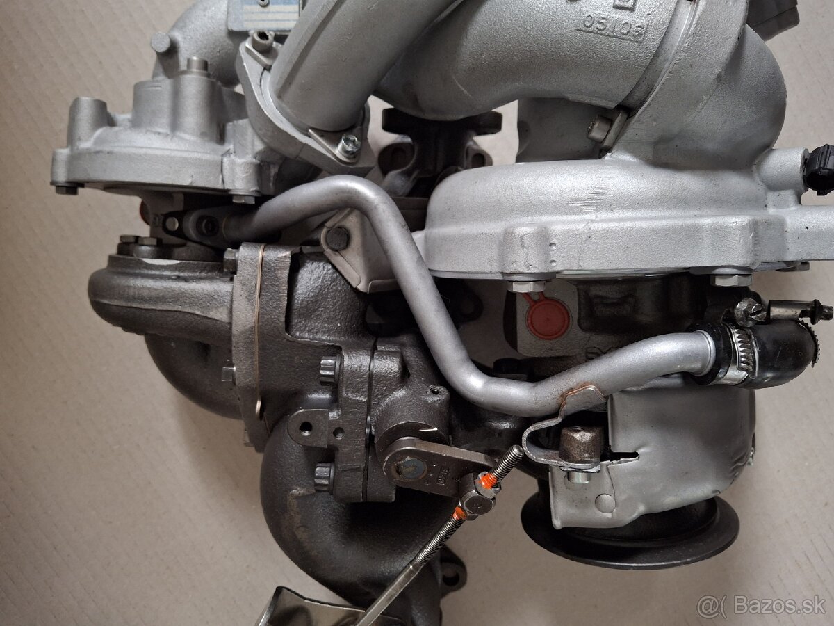 Repasované Biturbo BMW pre motory M57D30 - 5