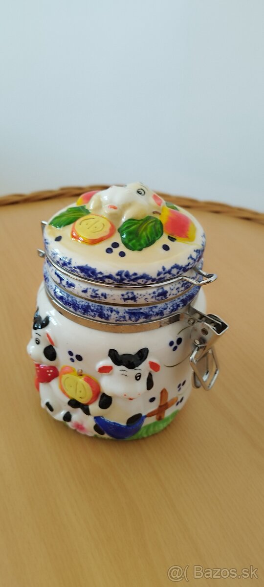 Keramická nádoba na cukrovinky - 5