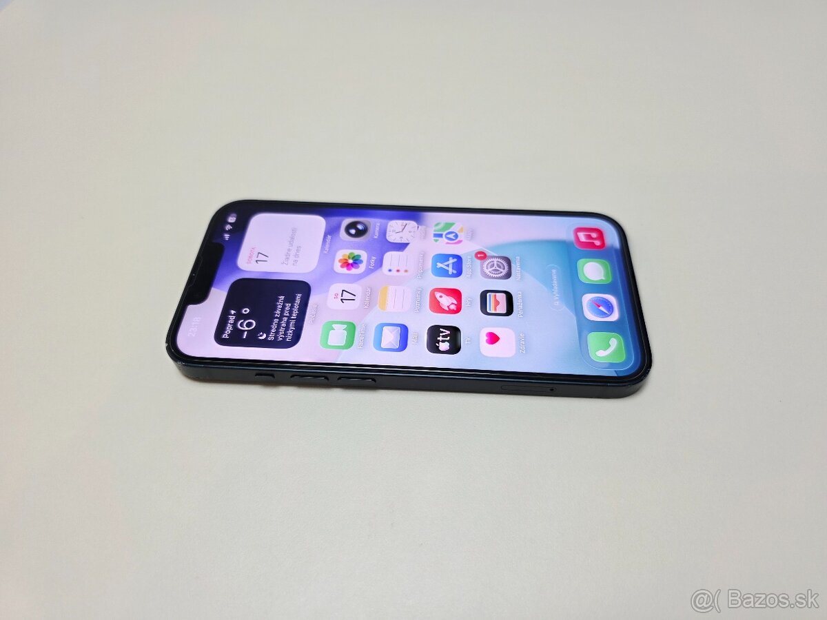 APPLE IPHONE 13 128GB MIDNIGHT,BATERKA 100% - 5