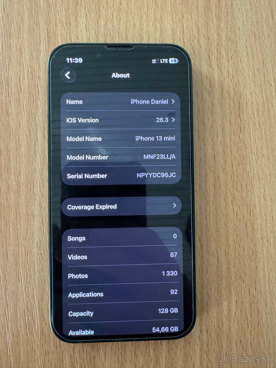 iPhone 13 Mini 128GB 100% - 5