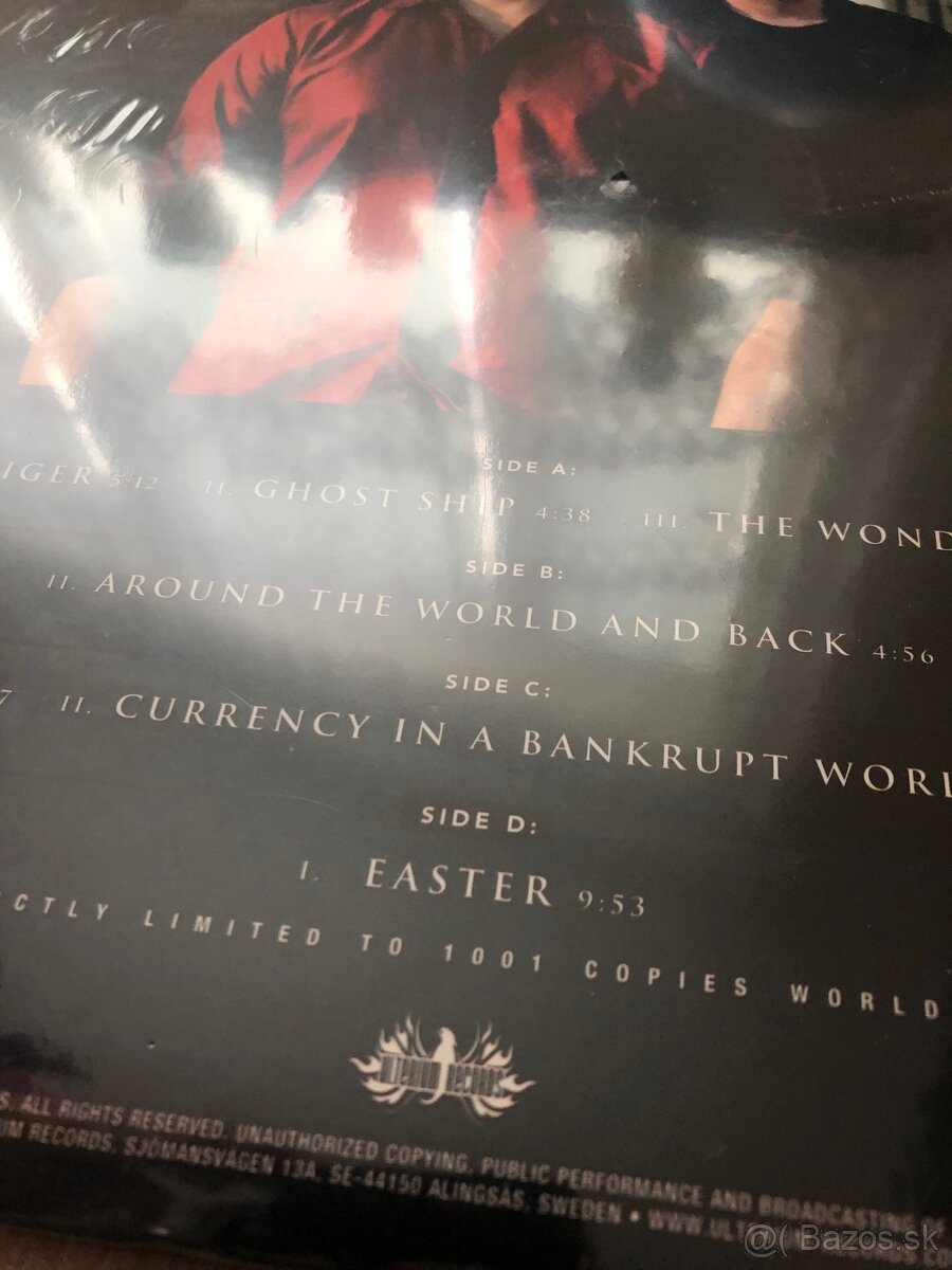 Theocracy ghost ship biele LP - 5