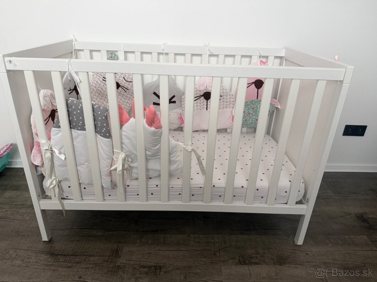 Prebaľovacia komoda a postielka Ikea Sundvik - 5