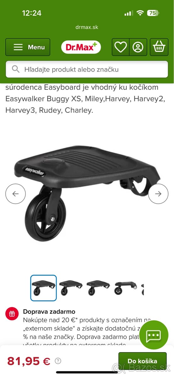 Skejt/stupienok ku kociaru easywalker - 5