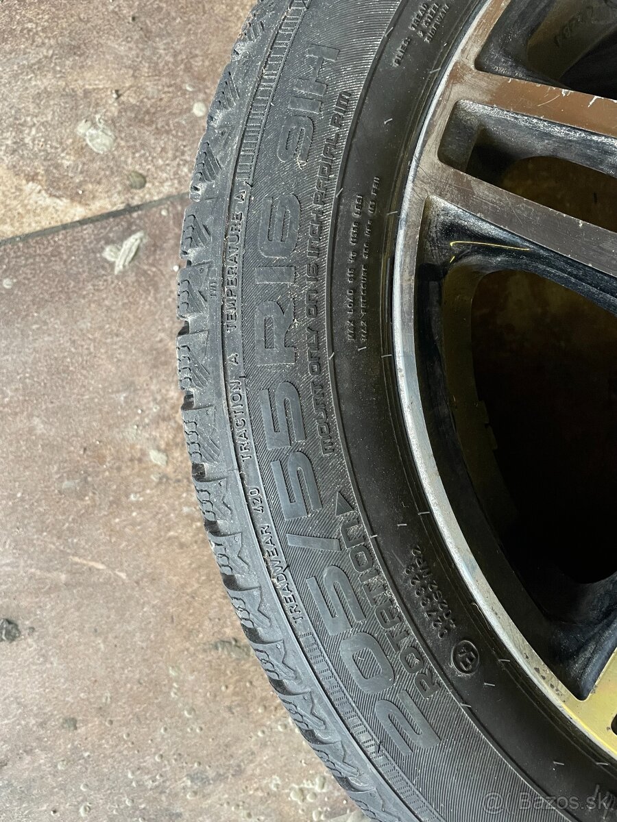 Disky Alu R16 5x112 so zimnými pneumatikami NOKIAN - 5