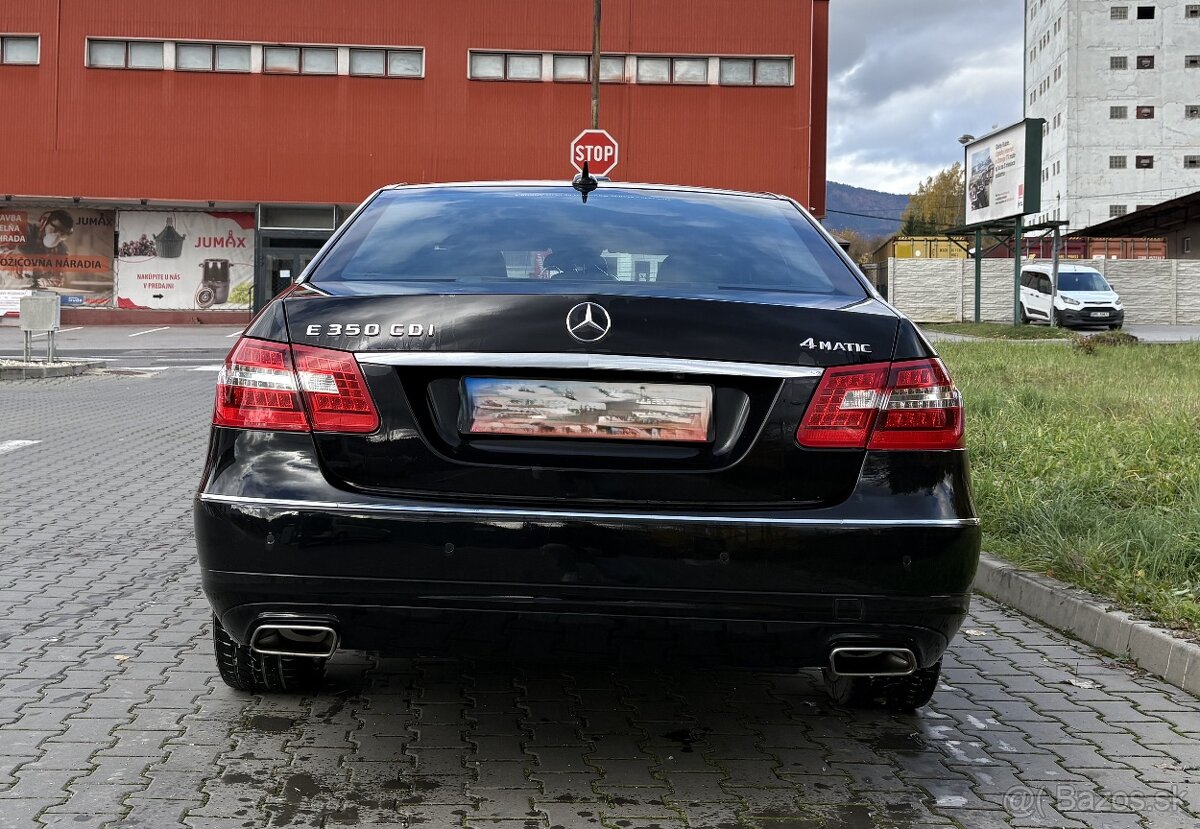 Mercedes E trieda 350 CDI BlueEFFICIENCY 4matic - 5