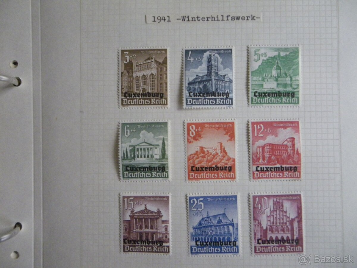 OKUPACNE znamky 1939-41 - 5