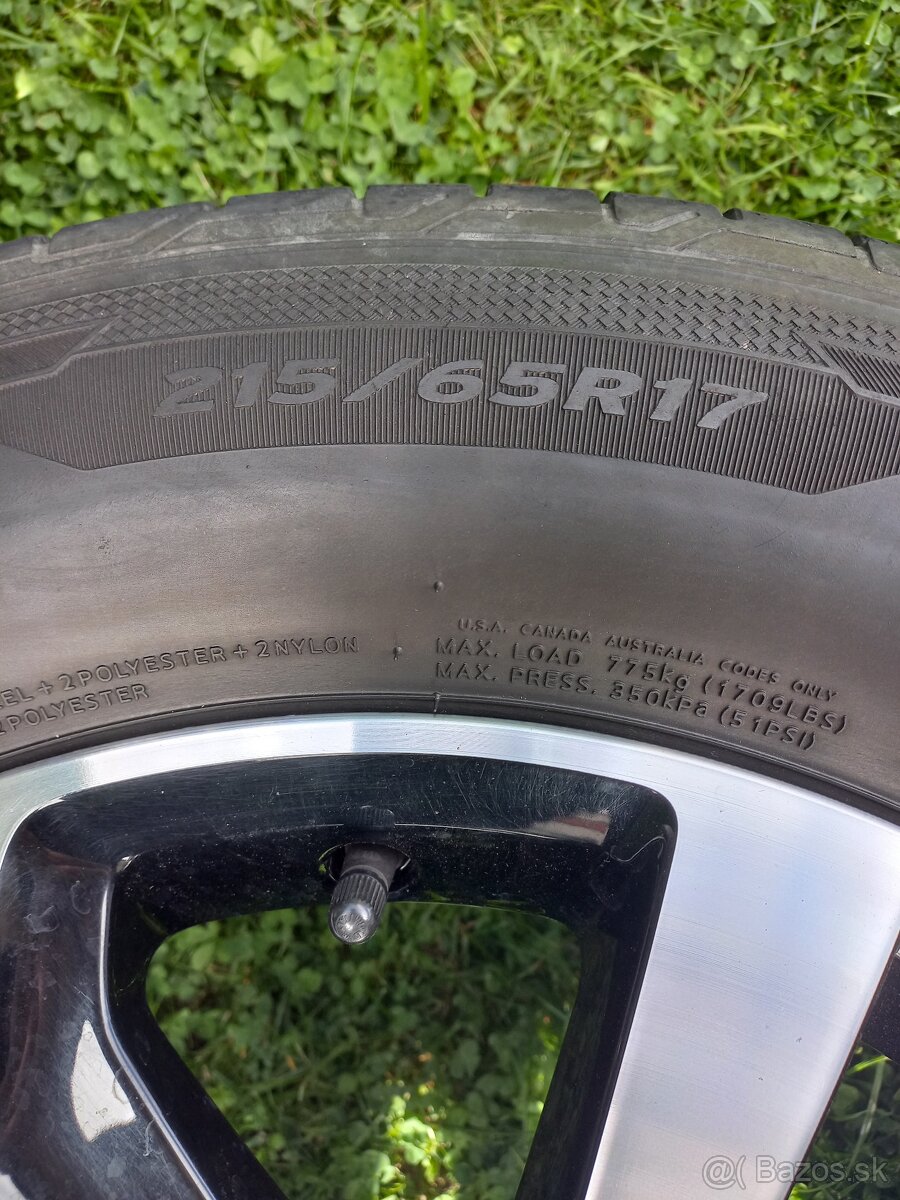 Predam disky Tiguan 2 - 215/65R17 letne - 5