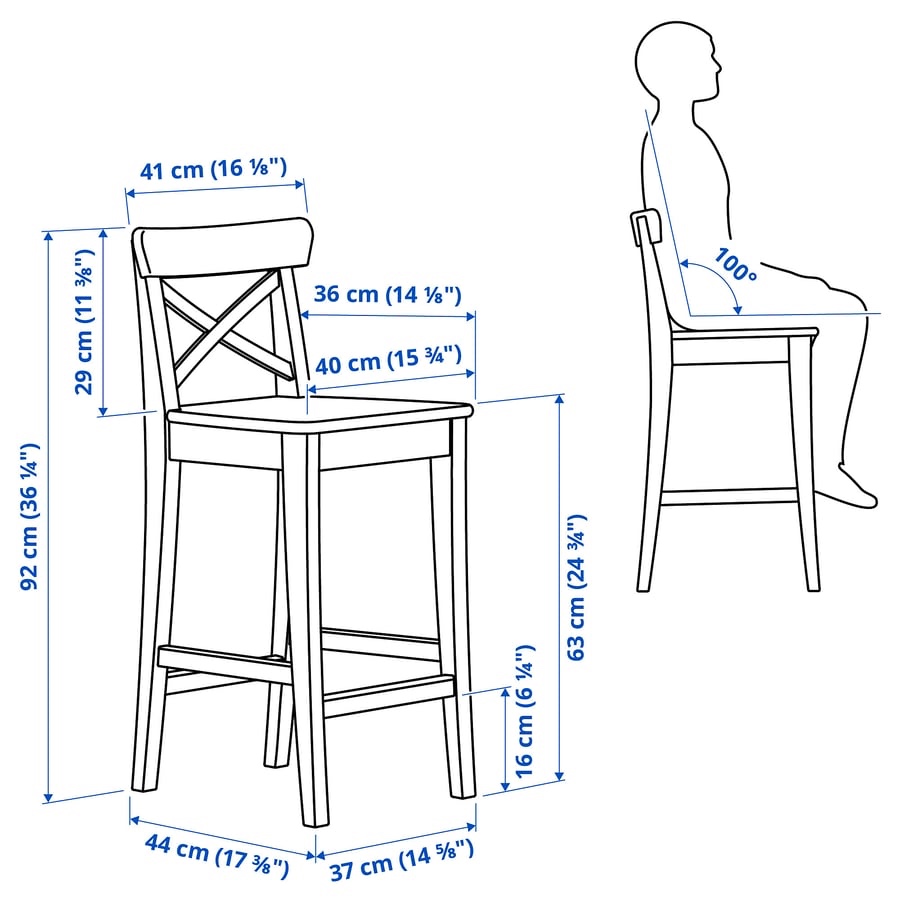 Ikea barove stoličky - 5