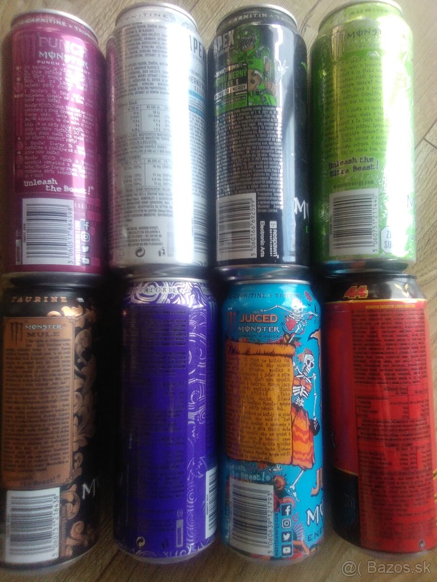 Plechovky Monster a iné - 5