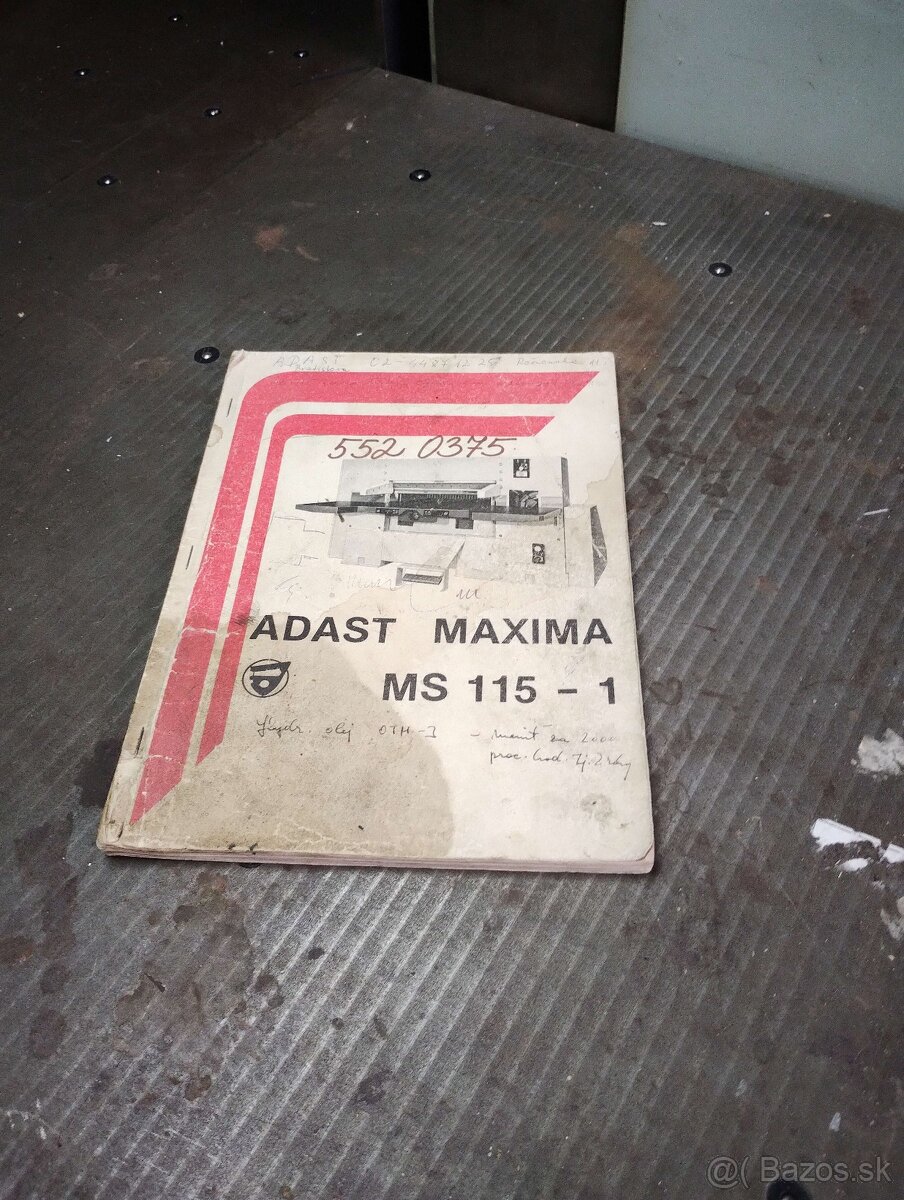 Predáme sekací stroj MAXIMA - 5