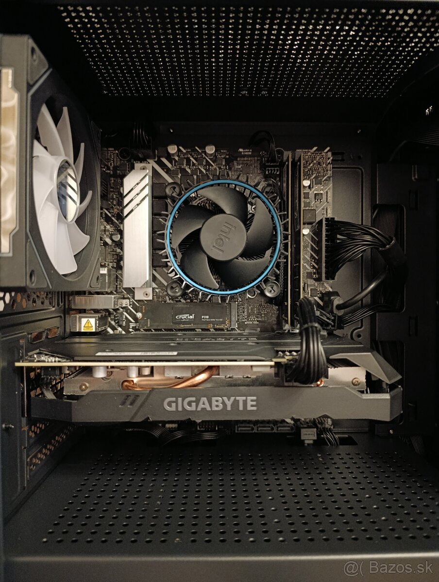 Herný PC Intel i5 12400f + GTX 1660 super + WIFI + BT - 5