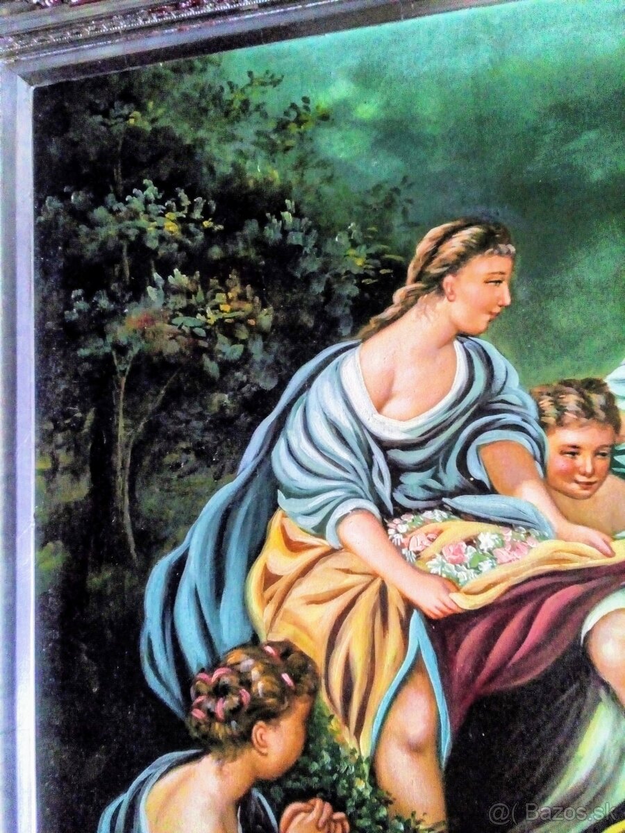 obraz, olejomaľba na plátne - 5