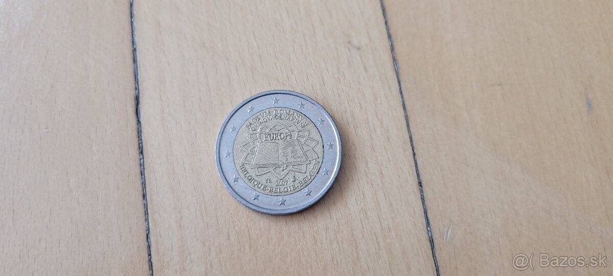 2 euro pamätné mince Belgicko - 5