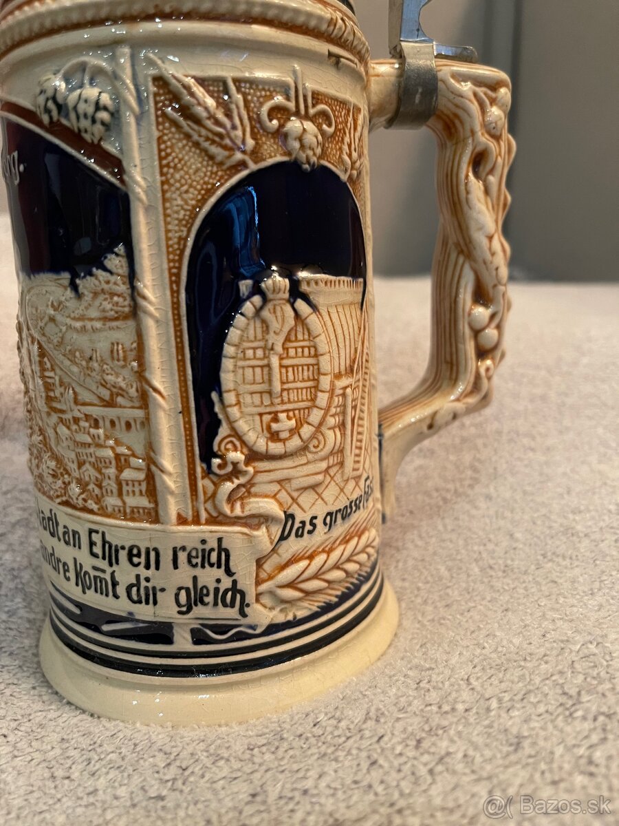 Keramický pivný pohár - 5