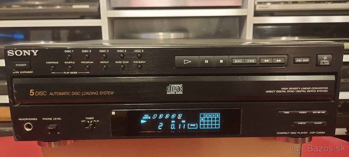 Predám 5CD meniče Yamaha a Sony - 5
