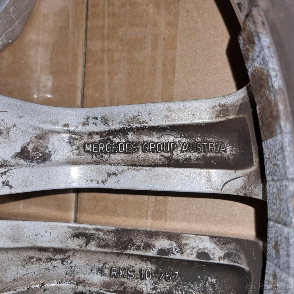 Hliníkové Mercedes disky 5x112 R17 7,5J ET47.5 - 5