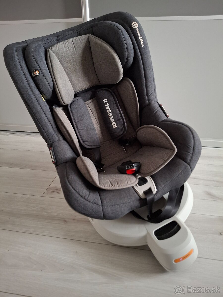 Autosedačka Petite&Mars Reversal II Isofix Stone Air (0-18 k - 5