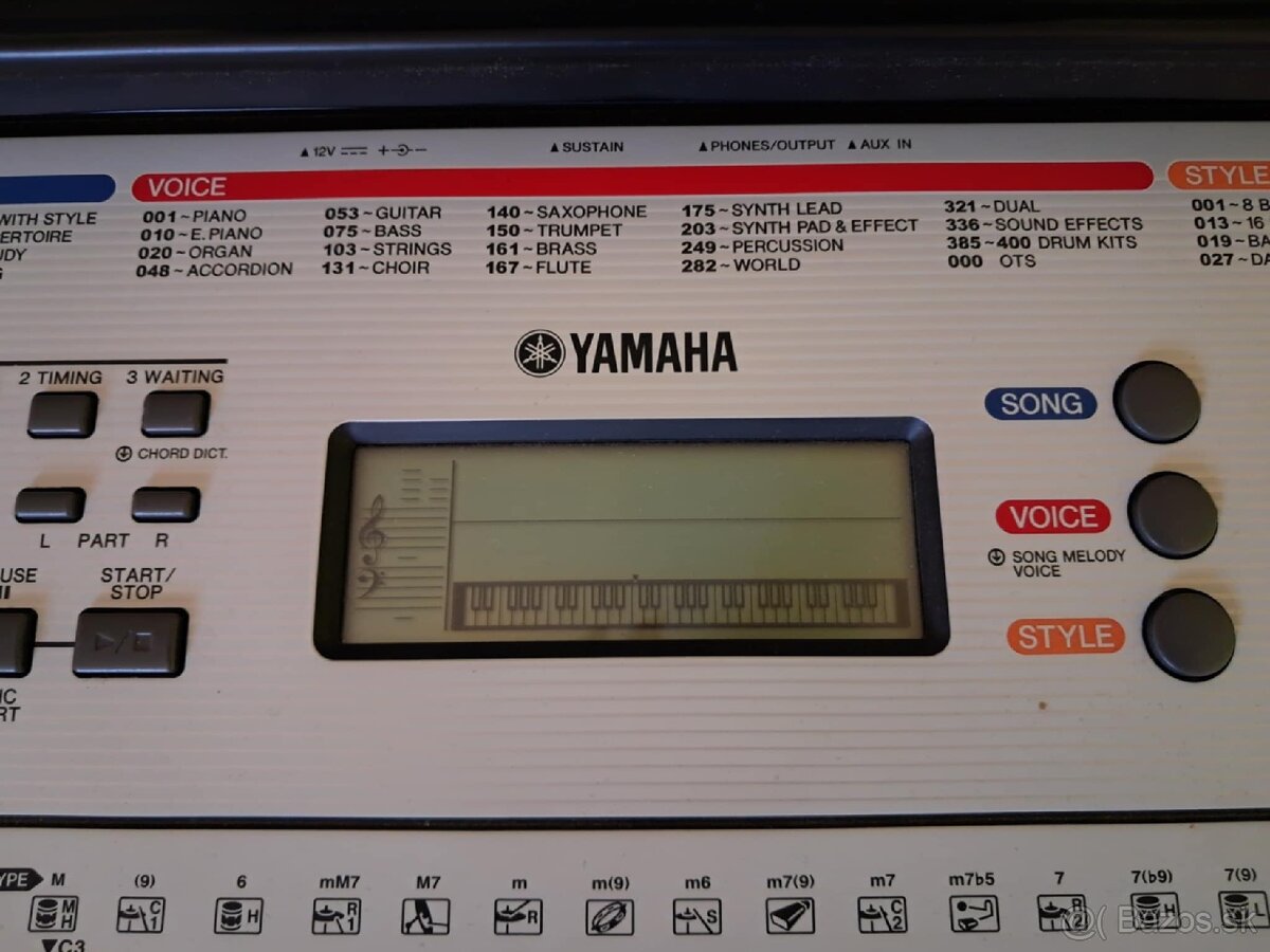 Keyboard Yamaha - 5