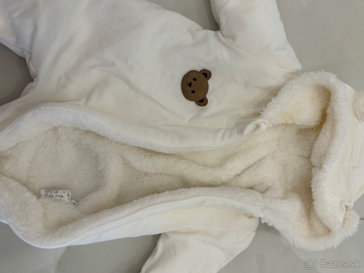 Overal zimný Lindex 68 s papuckami - 5