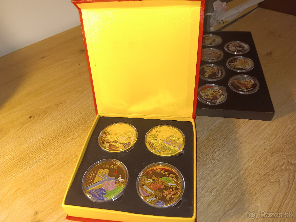 Čínsky múr pamätne mince - 5