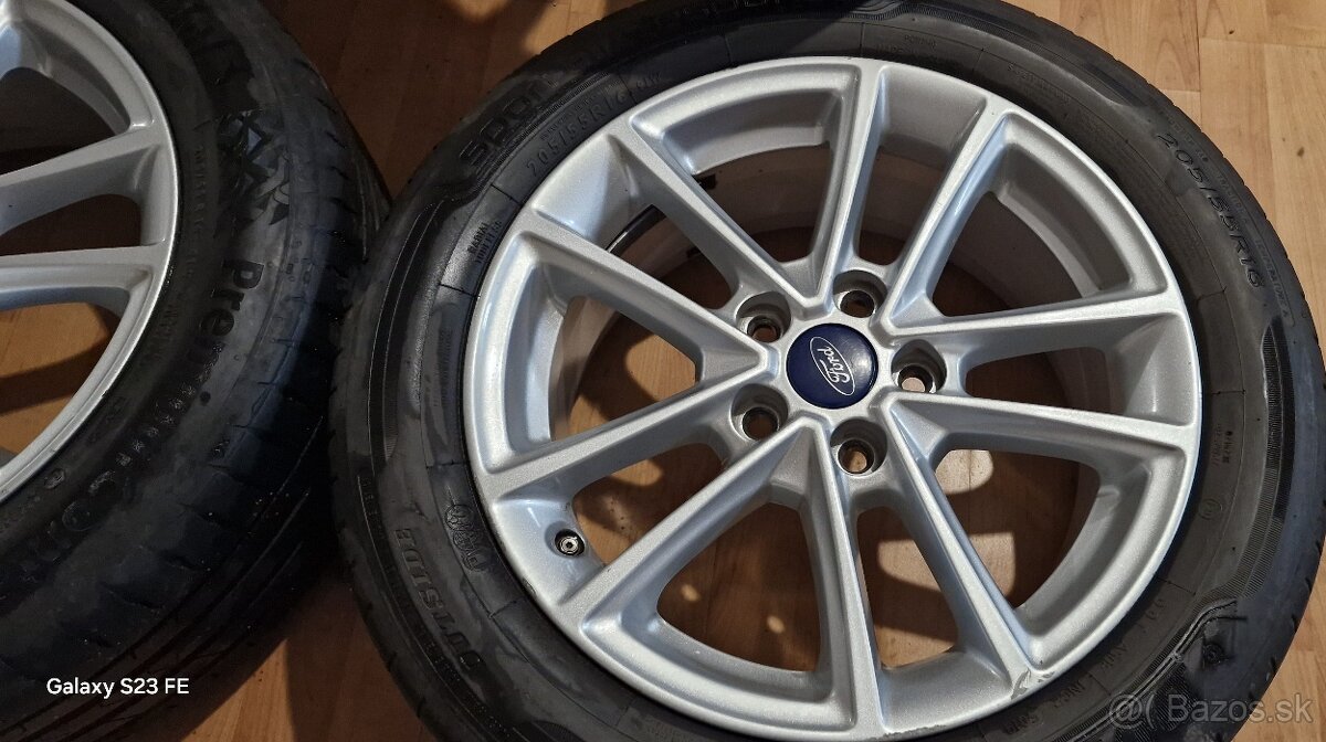Predám alu. disky Ford 5x108 R16 - 5