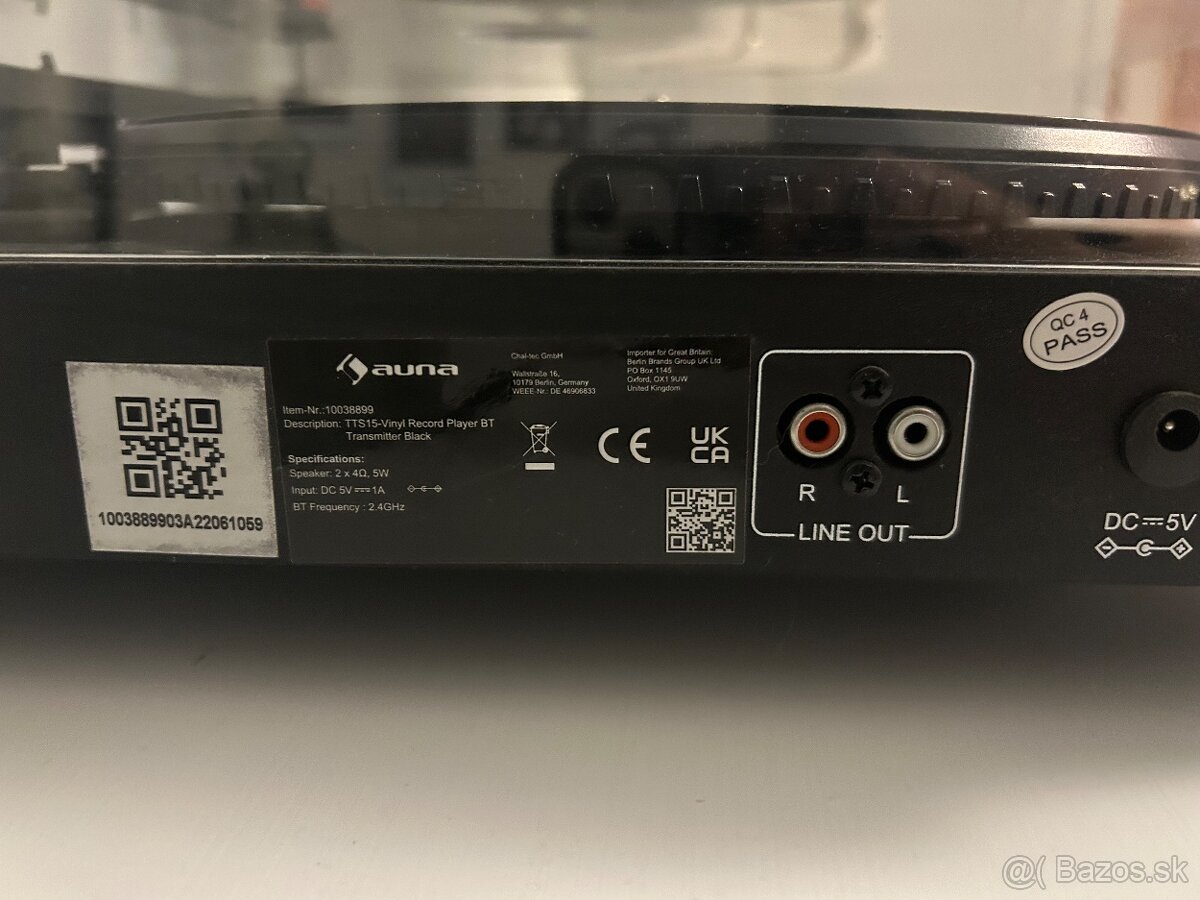 Gramofón Auna - 5