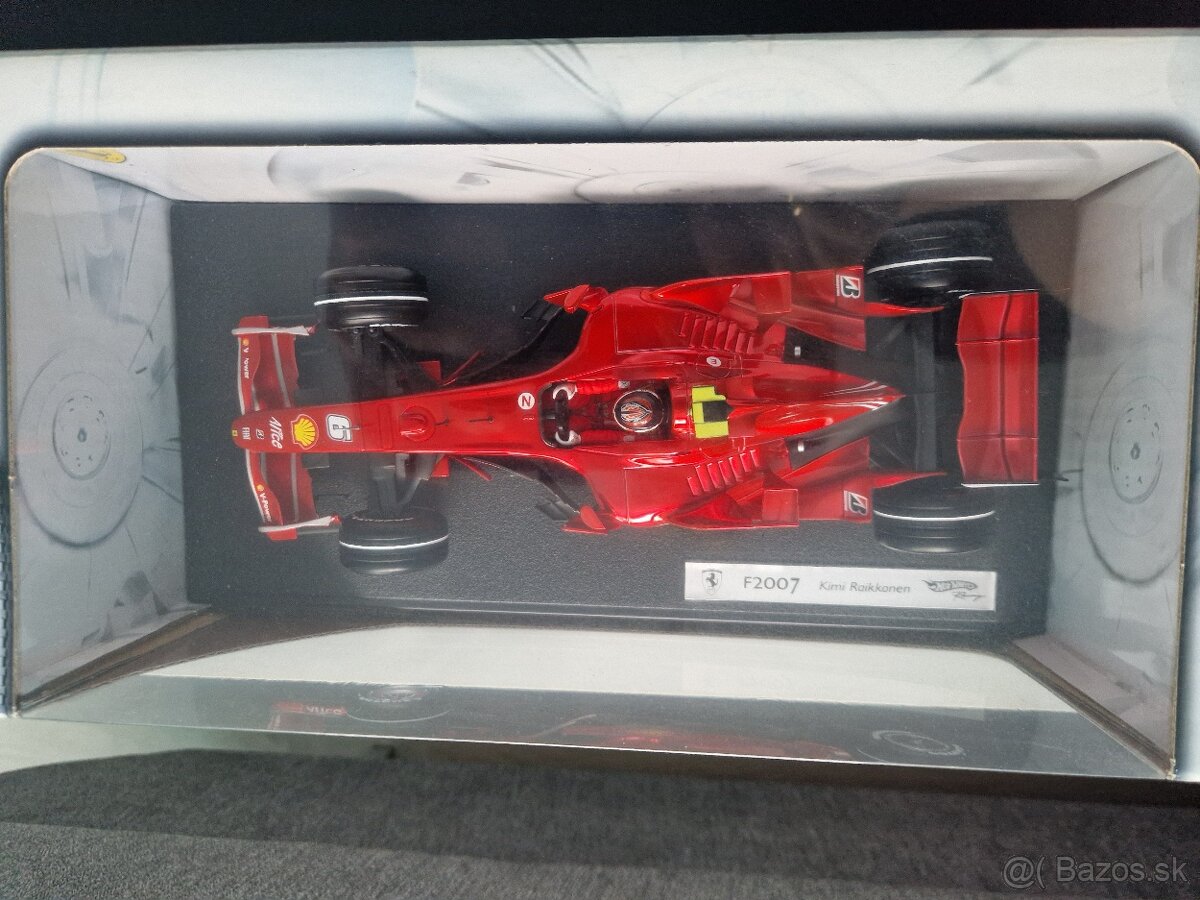 Model Ferrari 2007 Hot Wheels -Kimi Raikkonen - 5