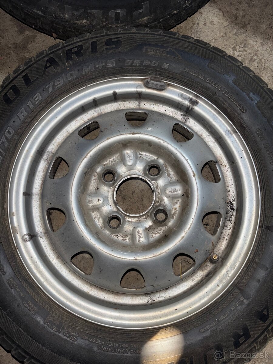 Plechové disky 4x100 R13 - 5