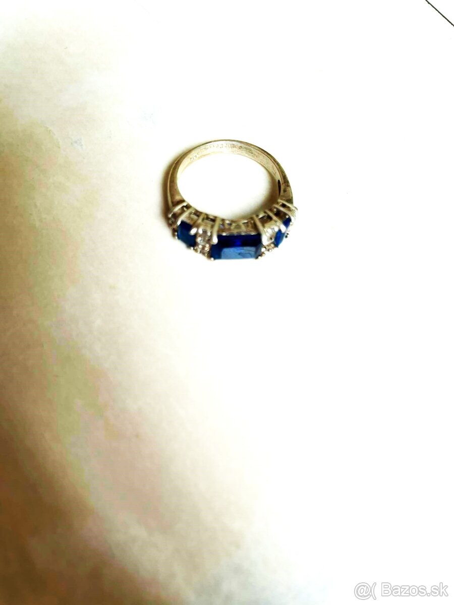 Strieborný starožitný prsteň - 5