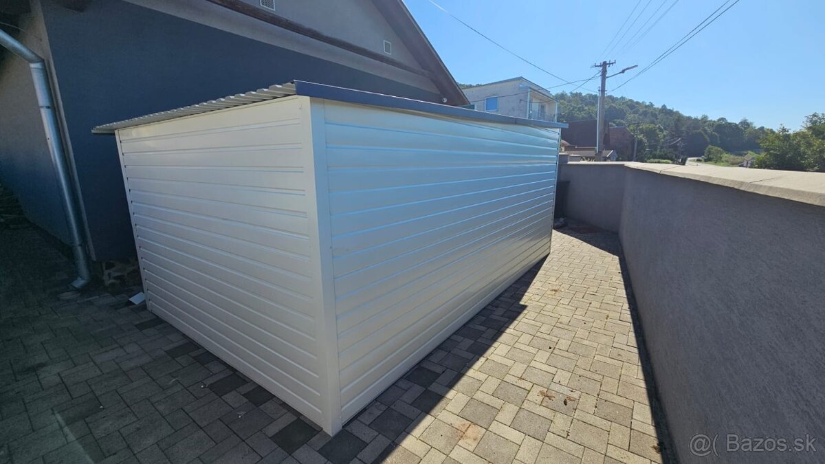 Plechová garáž 3x5 m - 5