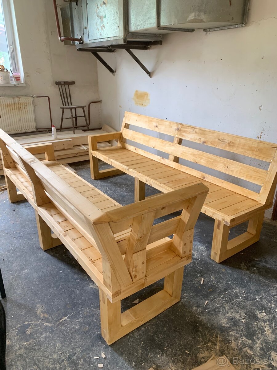 Drevené sedenie - 5
