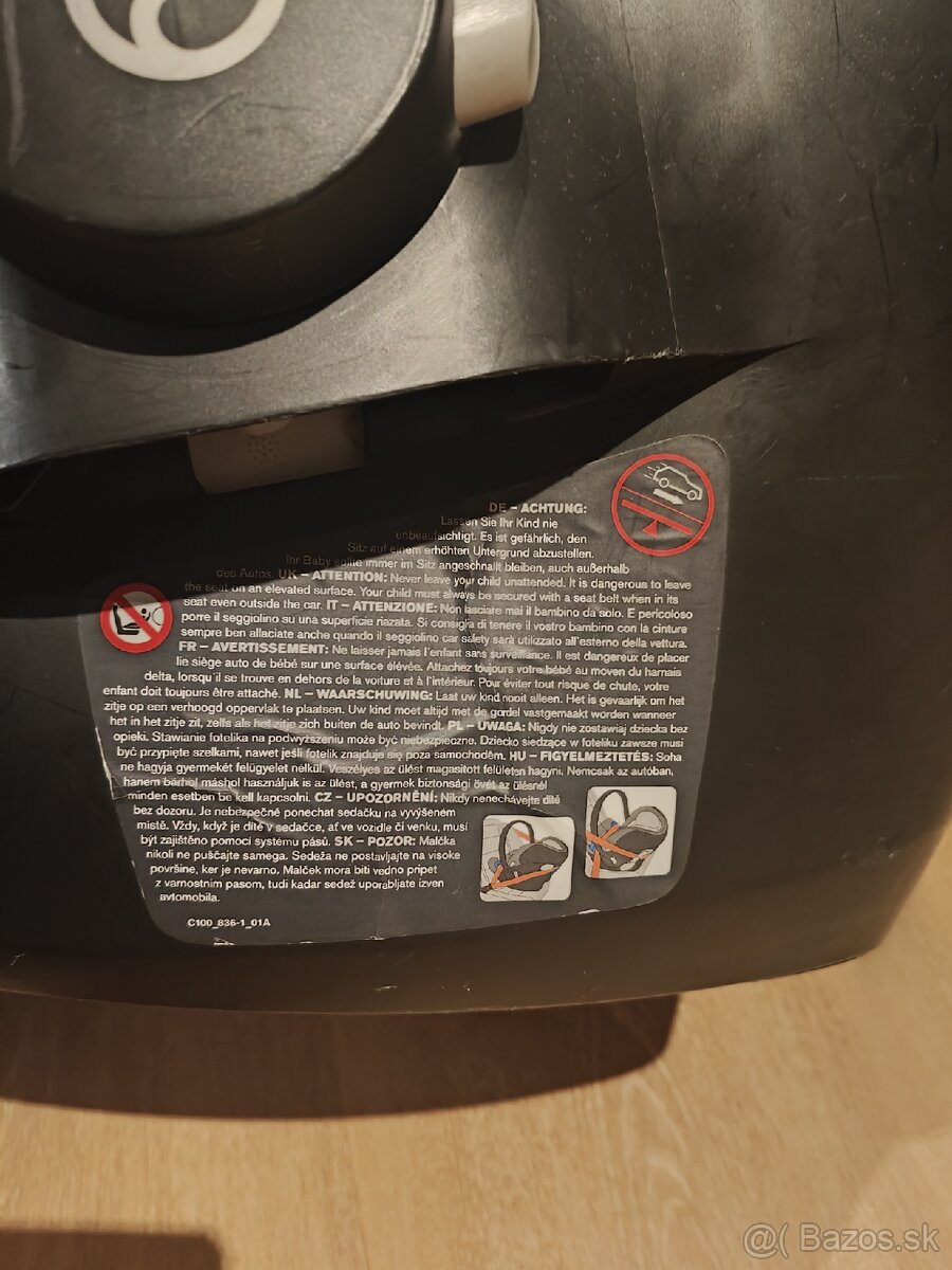 Cybex Aton Q vajicko s isofixom a novorodeneckou vlozkou - 5