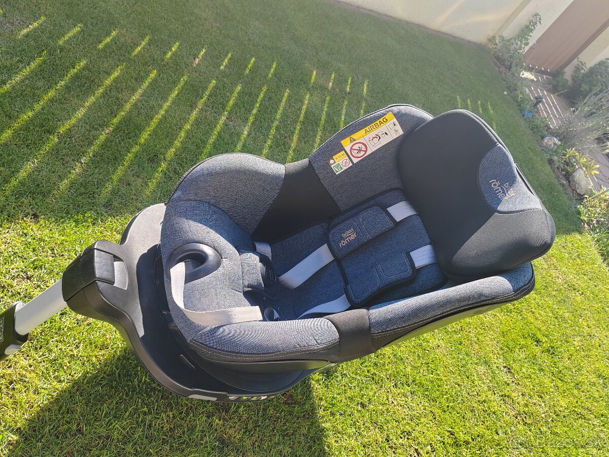 BRITAX RÖMER Dualfix M i-Size blue marble, top stav - 5