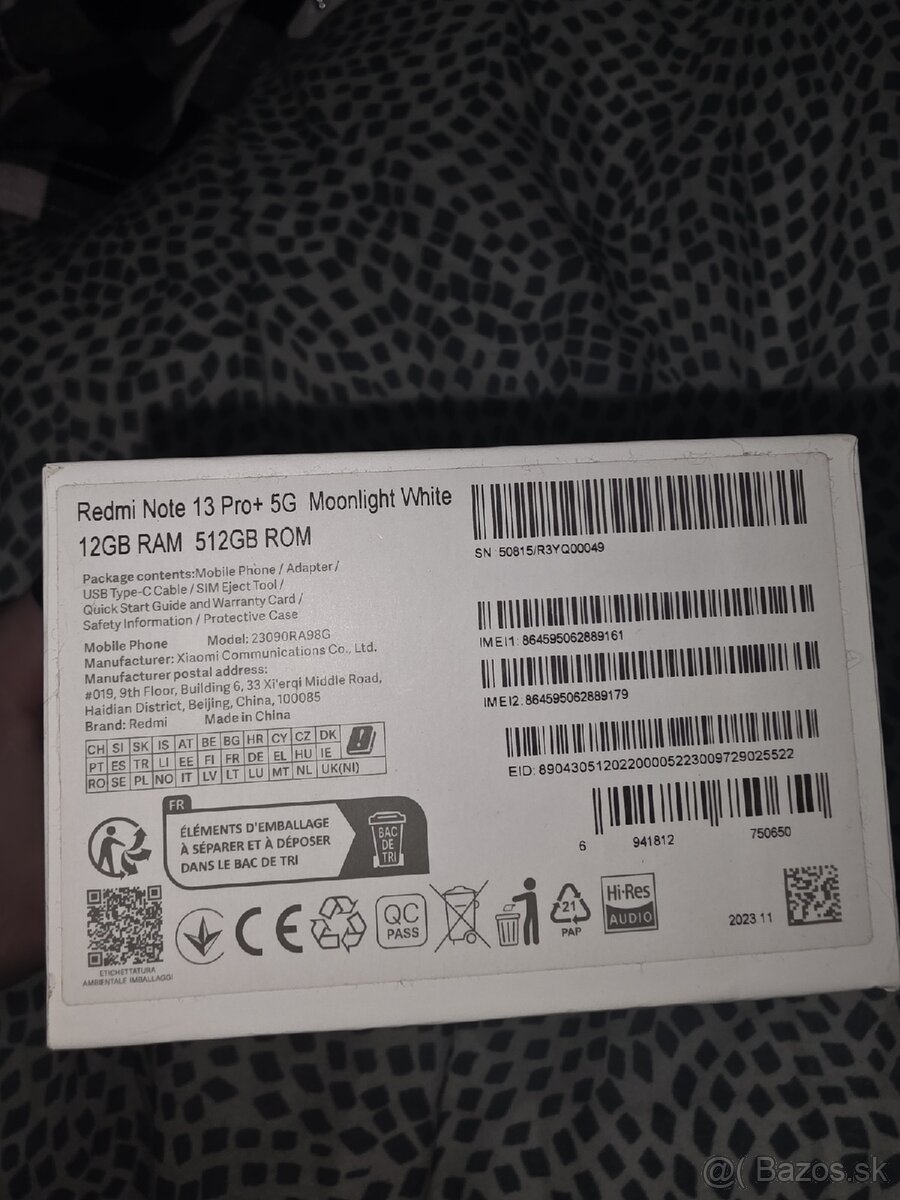 Xiaomi redmi note 13 pro plus 5g - 5