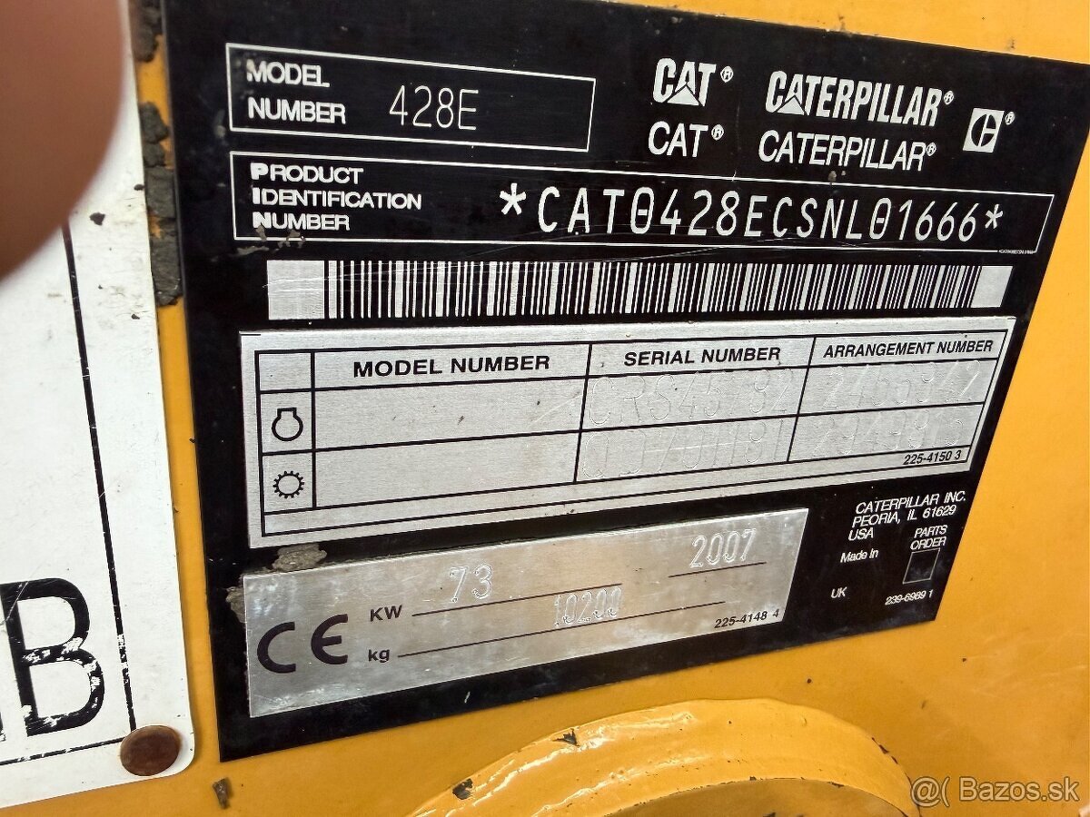 Predam Caterpilar 428E - 5