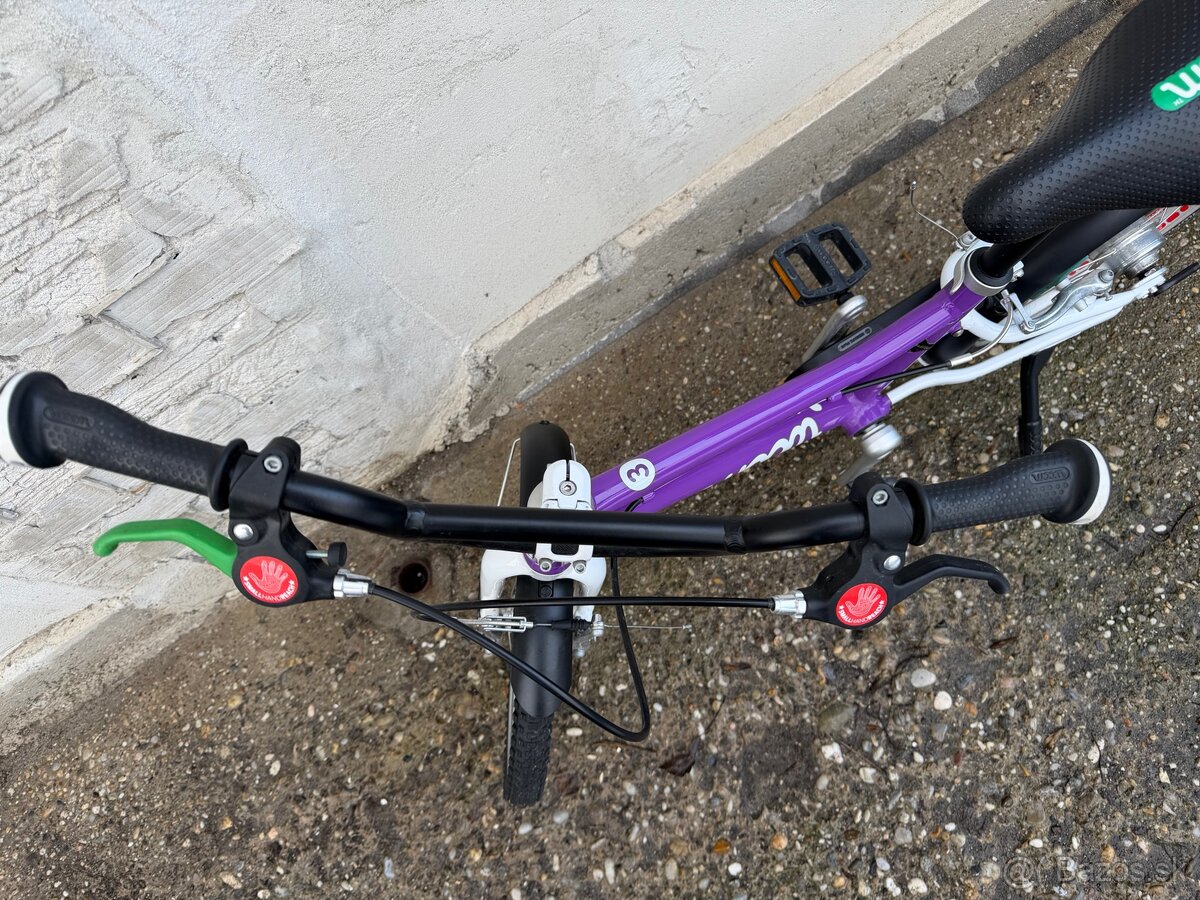 Woom 3 Automagic fialovy - 5