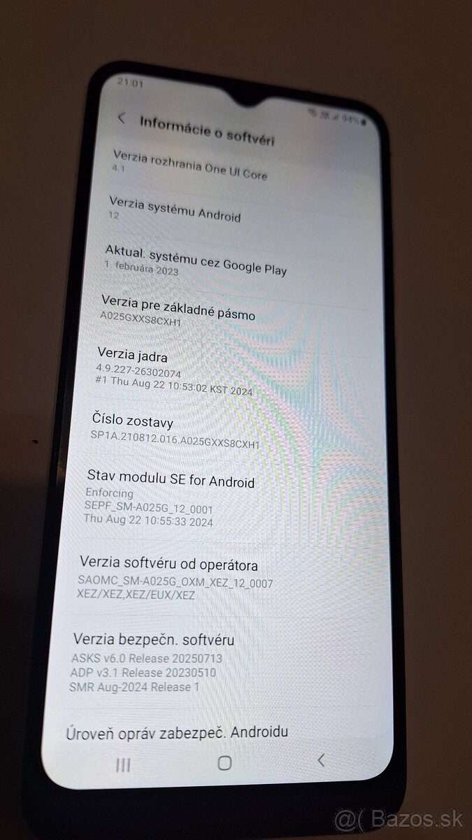 Samsung galaxy A02s - 5
