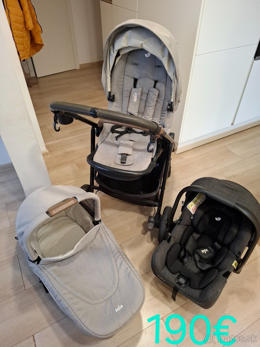 Kočík Joie versatrax 3kombinacia - 5