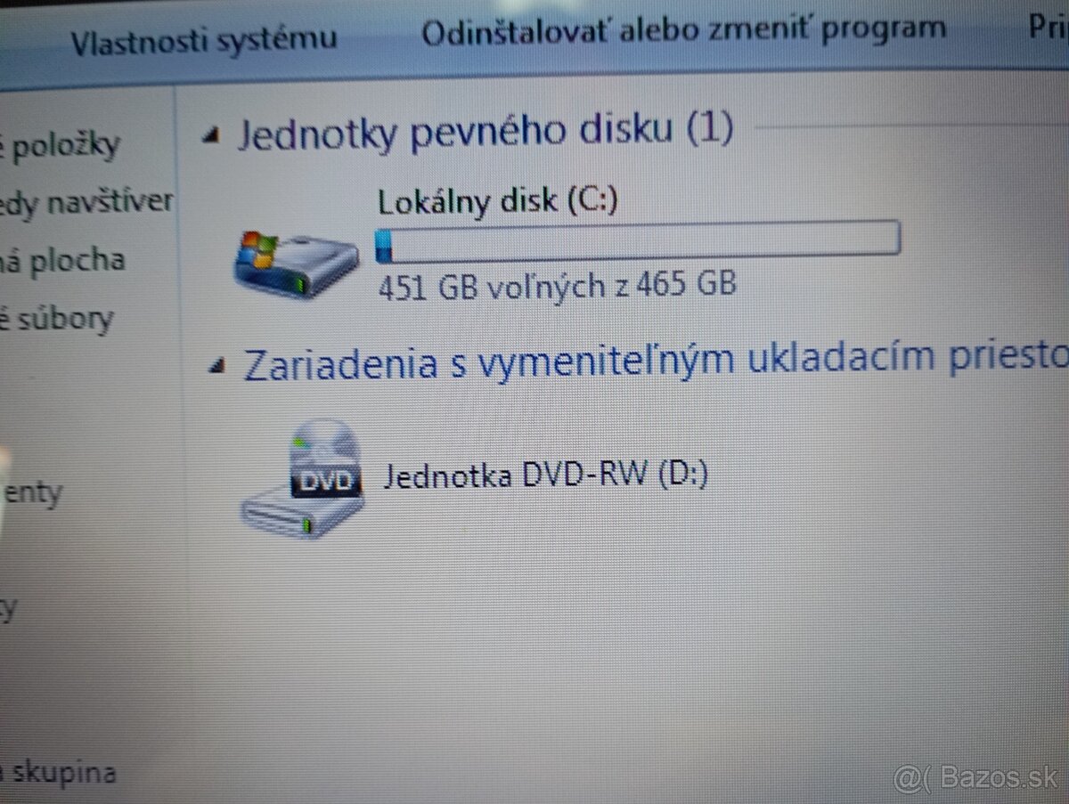 predám notebook LENOVO G550 , WINDOWS 7 32bit - 5